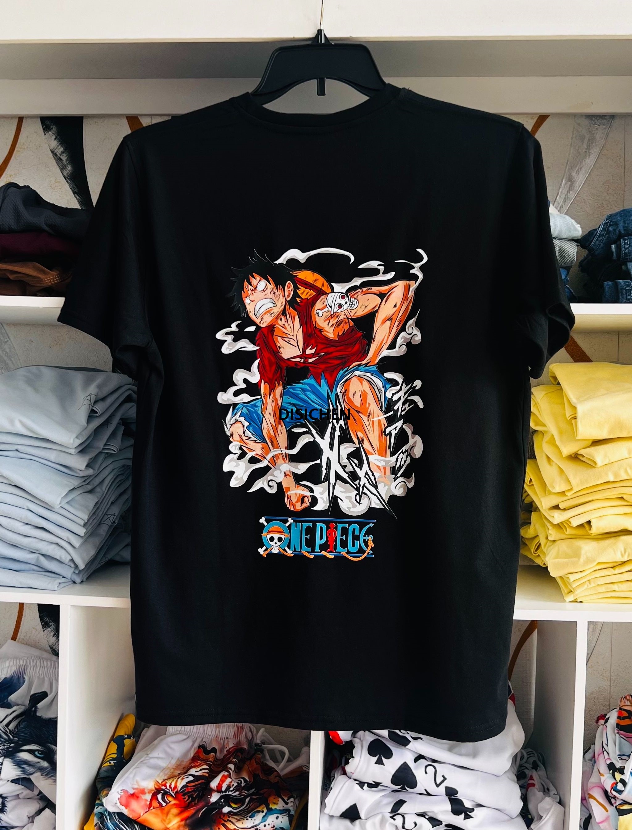 DISICHEN NASA Design Printed Oversized Baggy T Shirt 220Gsm Premium Quality Material DTF Print Original