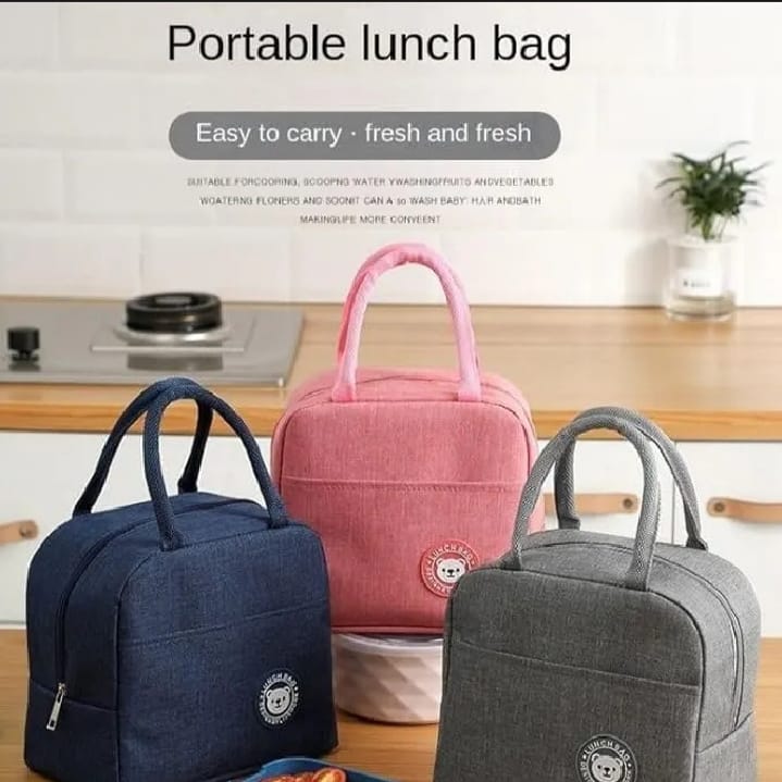 Handy Sized Bento Thermal Insulated Lunch Bag
