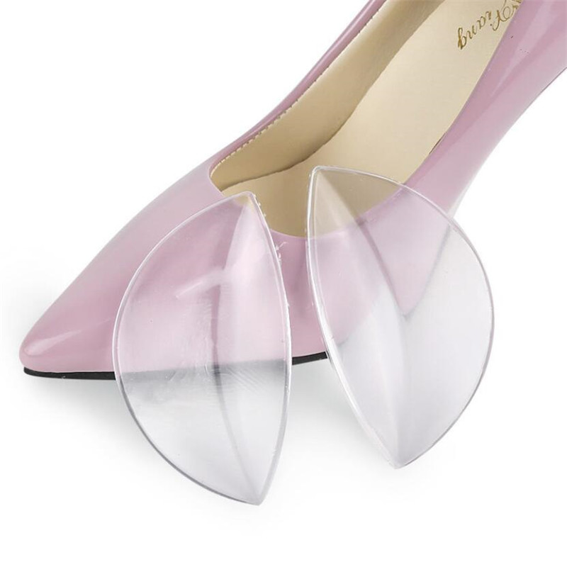 HOT 1pairs/lot Clear Silicone Gel Arch Support Shoe Inserts Foot Wedge Cushion Pads Pain Relief Flat Feet Insoles for Women