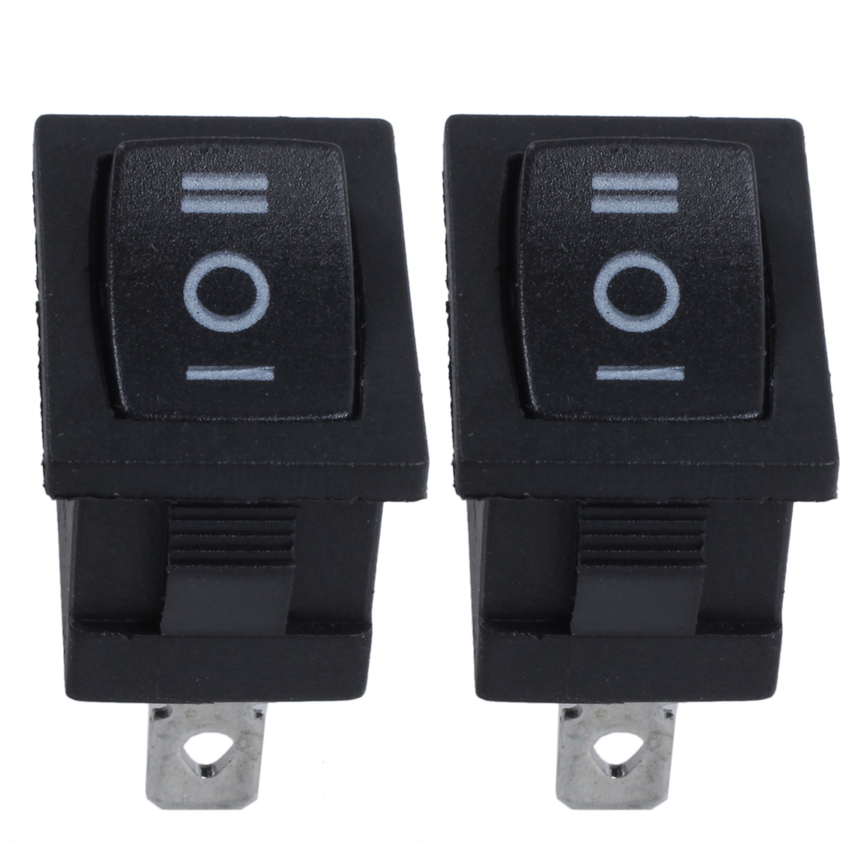 FORIDE 2X AC15A/250V 20A/125V 3 Pin SPDT ON-OFF-ON 3 Position Snap Rocker Switch