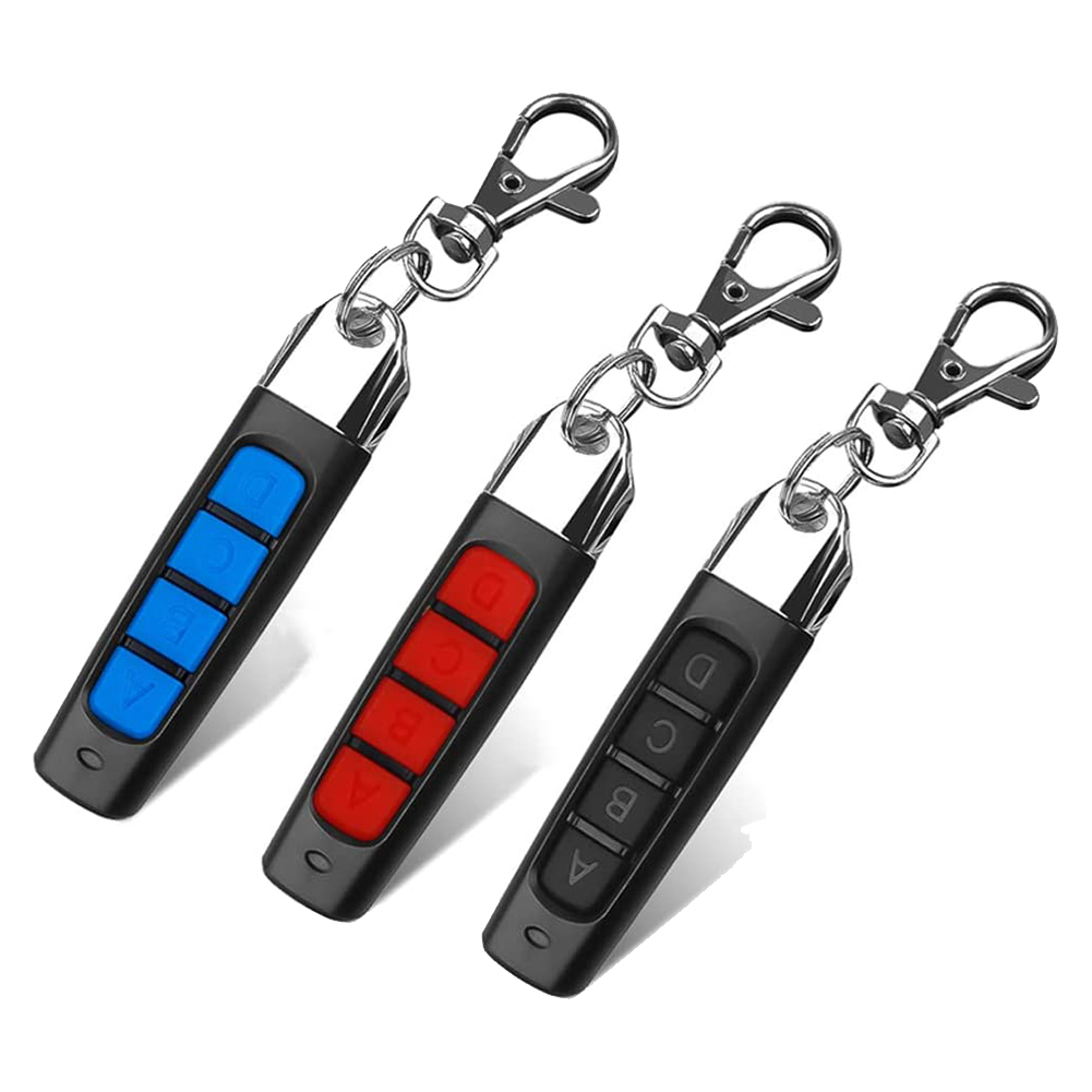 3 Pcs Universal Copy Remote Access Control Remote Control Duplicator New Garage Gate Door Remote Control 433MHZ