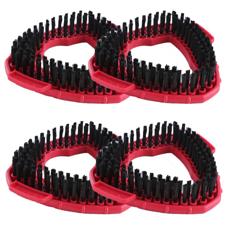 Replace Head Base Scrub Mop Brush Head Parts Shower Floor Scrubber 4PCS