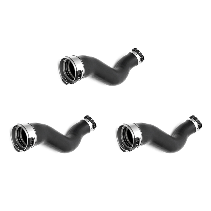 3X Left Side Engine Intercooler Air Intake Hose Water Coolant Pipe for NP300 2008-2015 14463-4KV0A 144634KV0A