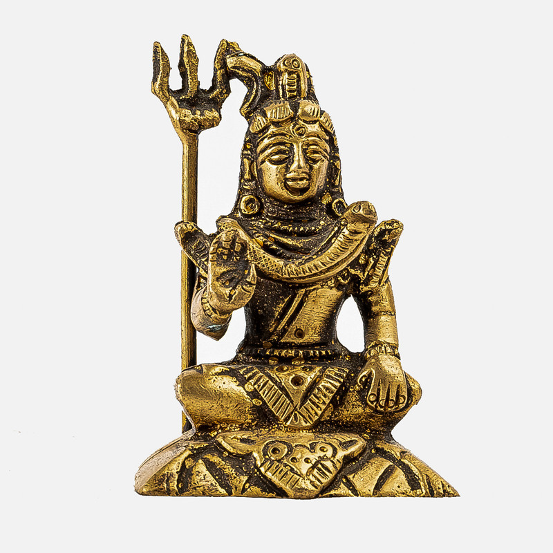Lord Shiva Statue / Metal Lord Shiva Statue (Small)