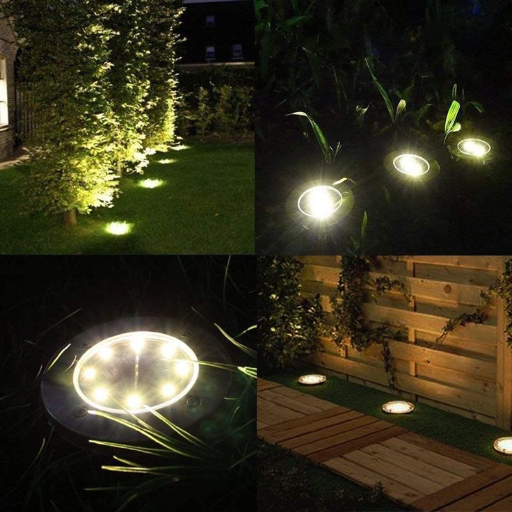 8 LED Outdoor Waterproof Solar Lights, Octagonal Lights-1Piece