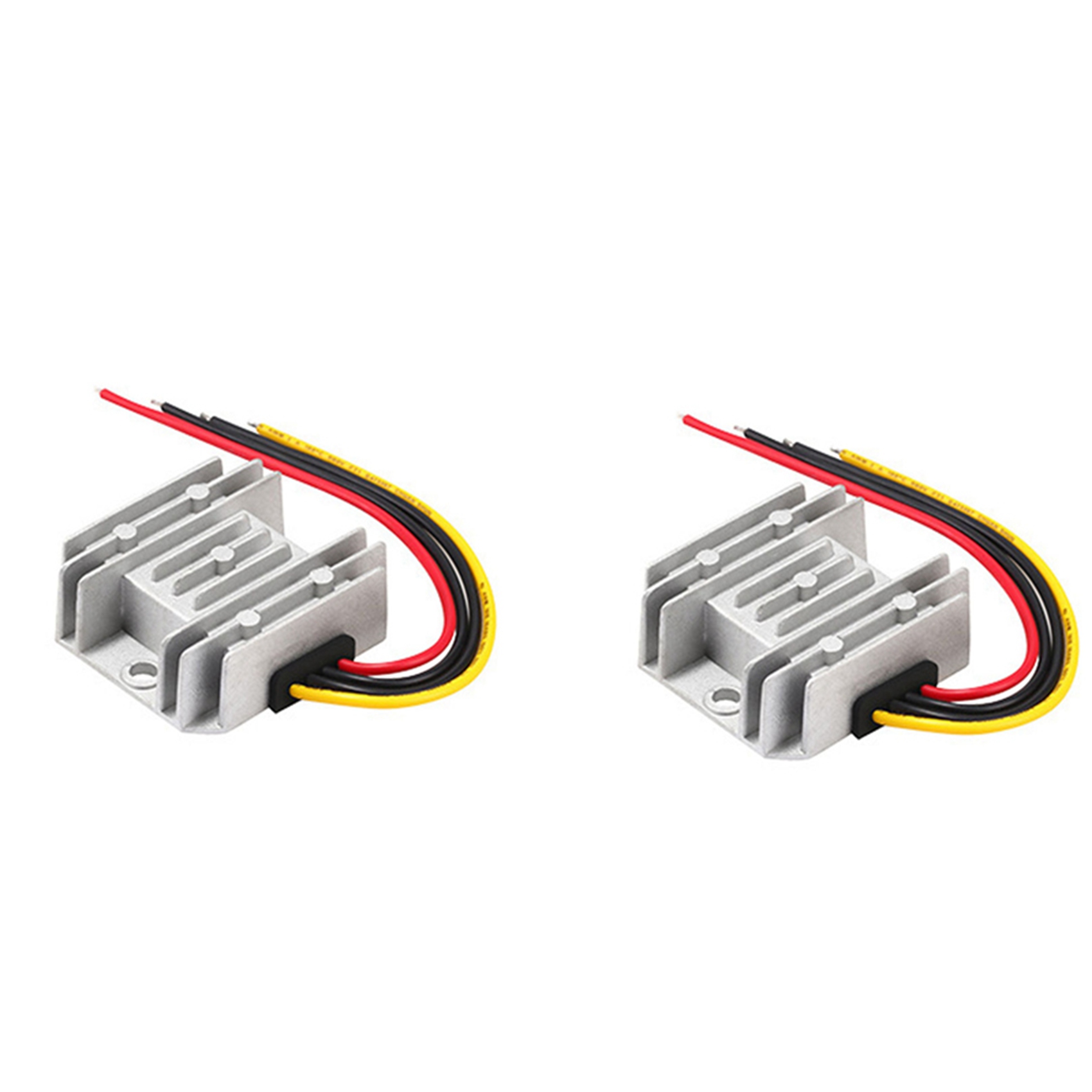 JINMY 2X DC-DC Transverter 12V Step Up to 24V 3A 72W Car Power Converter Regulator Waterproof Universal Converter