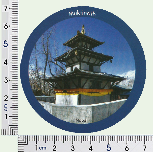 Muktinath Decorative Fridge Magnet - Stylish & Functional