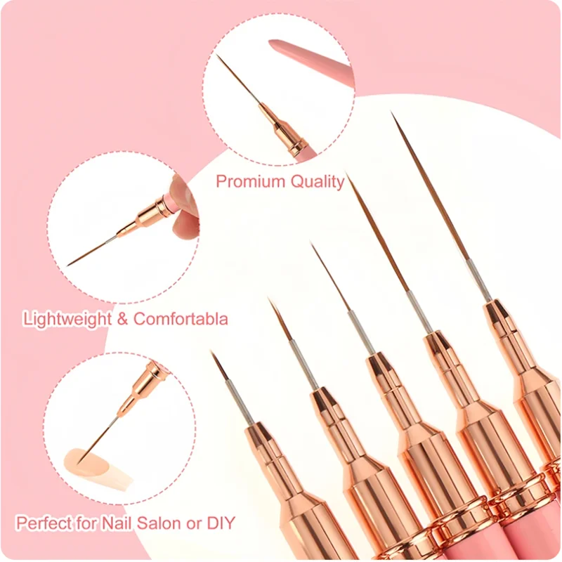 NAIL HANDLES, METAL BRUSHES, DESIGNS, GEL BRUSHES, ART NAIL ART, LINMANDA, EYELINER, LONG LINE, UV POLISH, PAINTING, NAIL BRUSHES