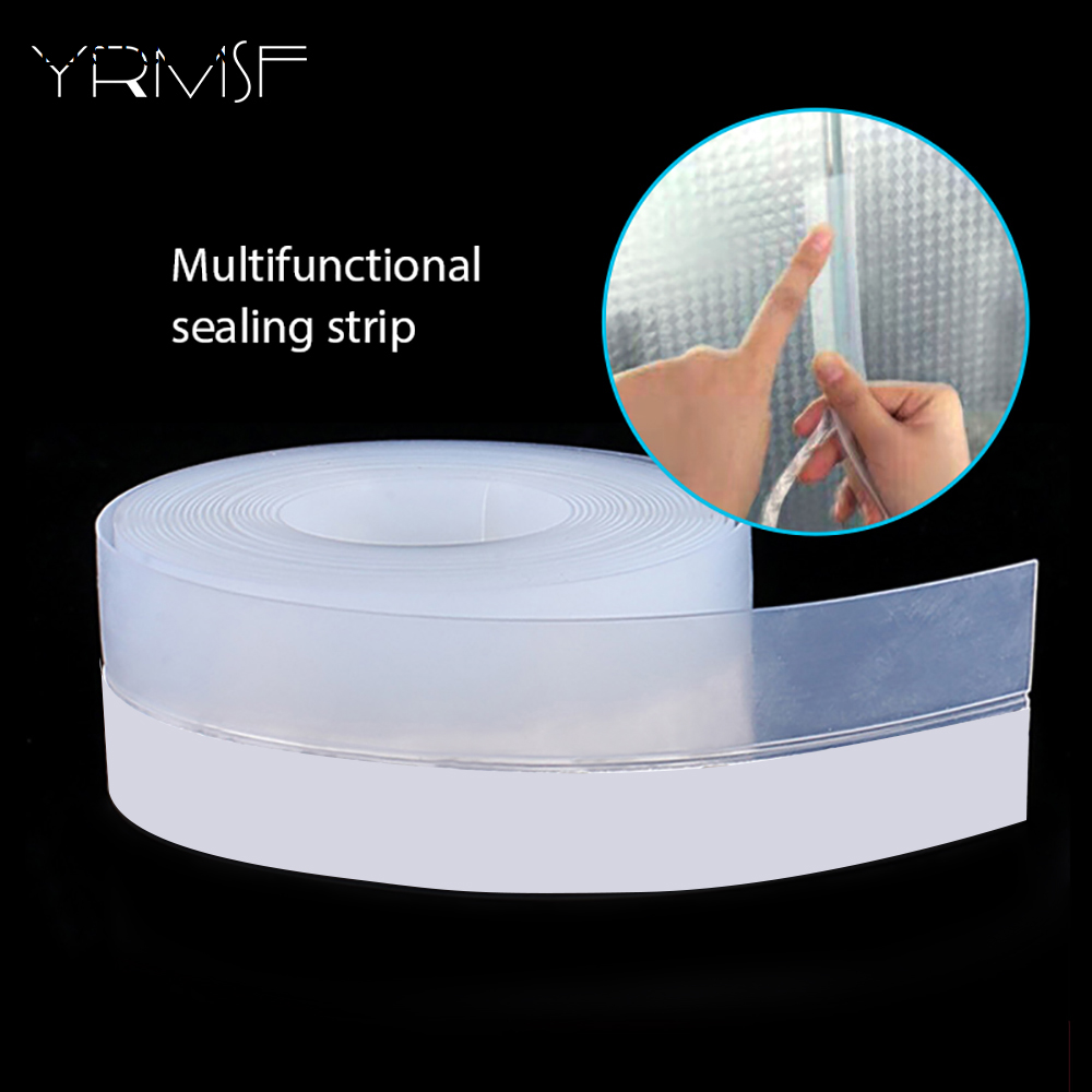 DISICHEN Affordable Window Weather Stripping Door Draft Blocker Silicone Shower Glass Gaps Side of Door Seal Strip Dust Insulation Noise Reduction