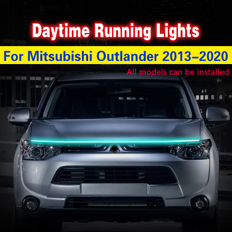 NEW 【Innovative design】Car Flashing 1pcs Universal LED Daytime Running Light LED Drl Flexible Fog Lamp Decorative Lamp For Cadillac Escalade 2015-2019