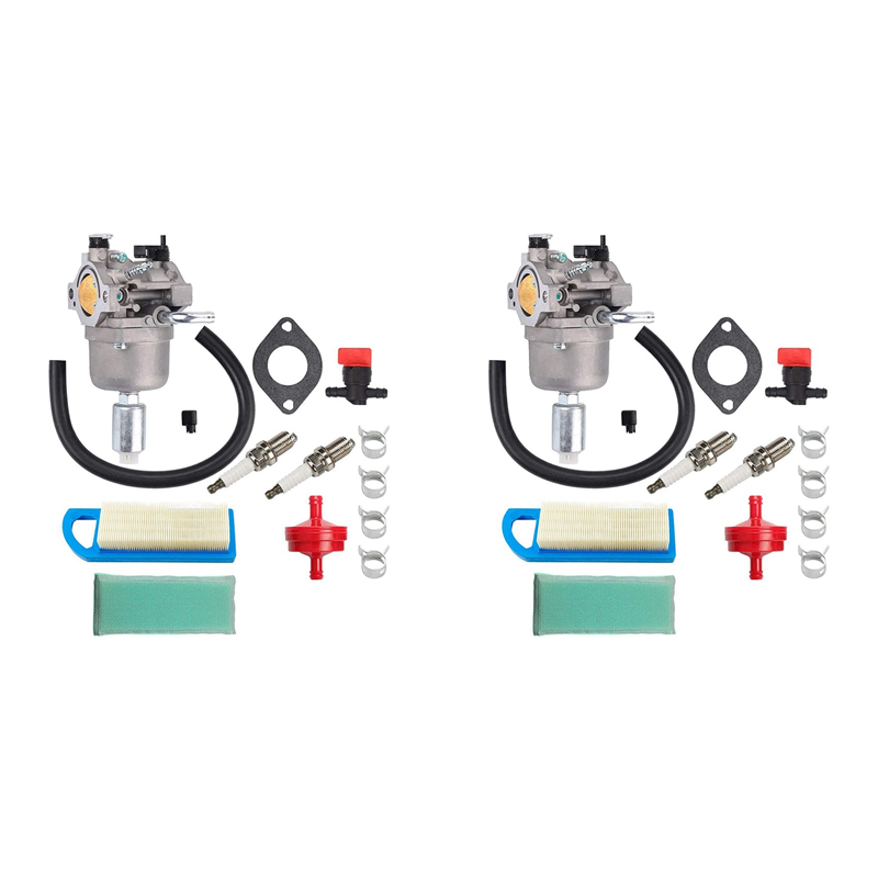 JINMY 2X Carburetor Kit for & Stratton 13.5HP 591731 796109 594593 590400 796078 498811 794161 795477 31H777