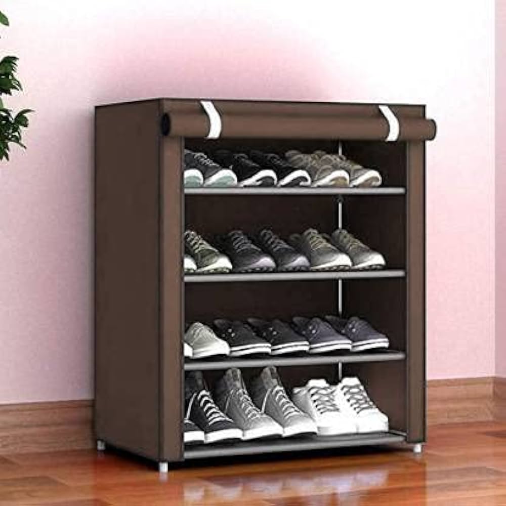 4 Layer Shoe Rack For Home Improvement Furniture & Adjustable Shelf
