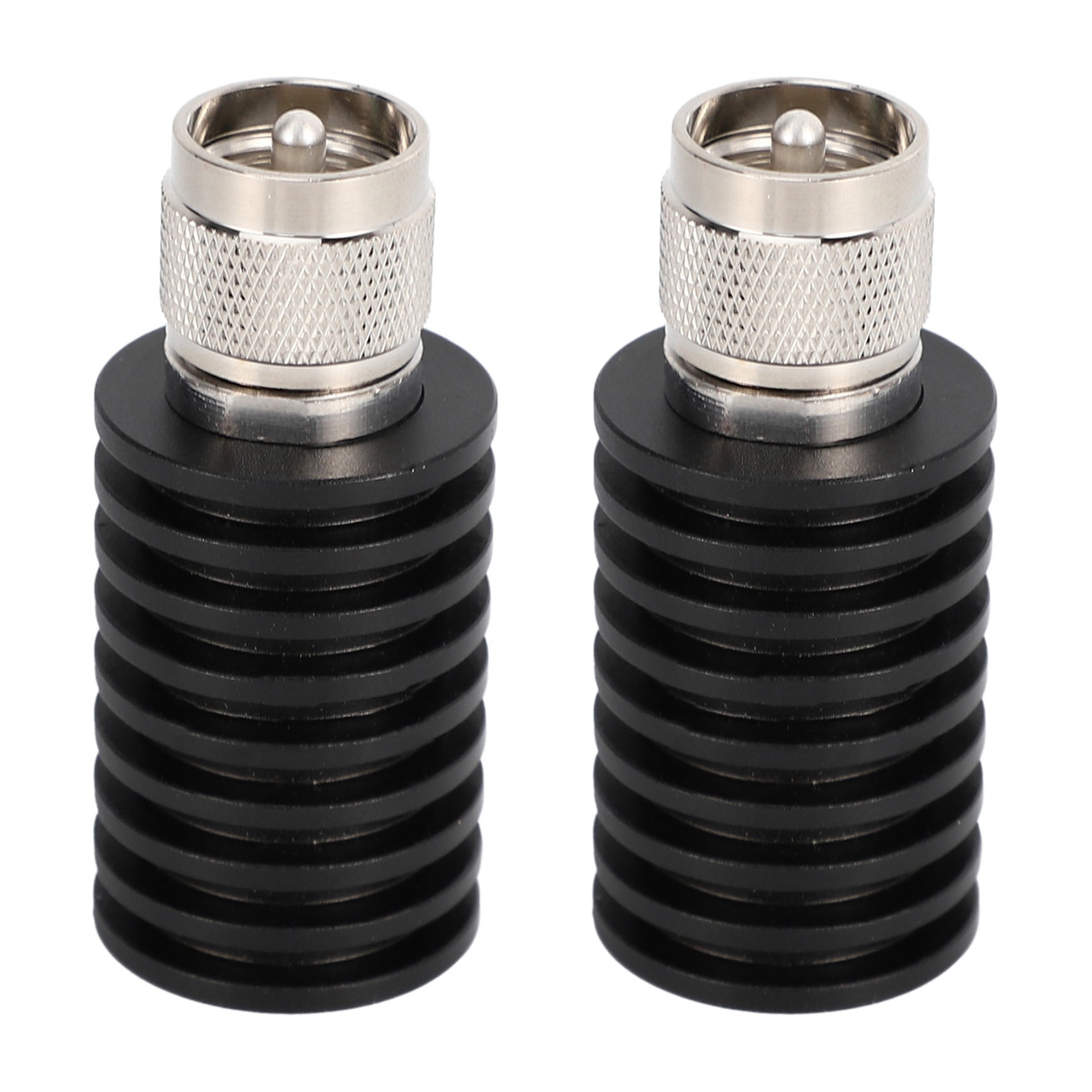 NCANRUI 2 Pcs RF Coaxial 25W U Style UHF PL259 M Male Connector 50 Ohm DC-1GHz Dummy Load Plug