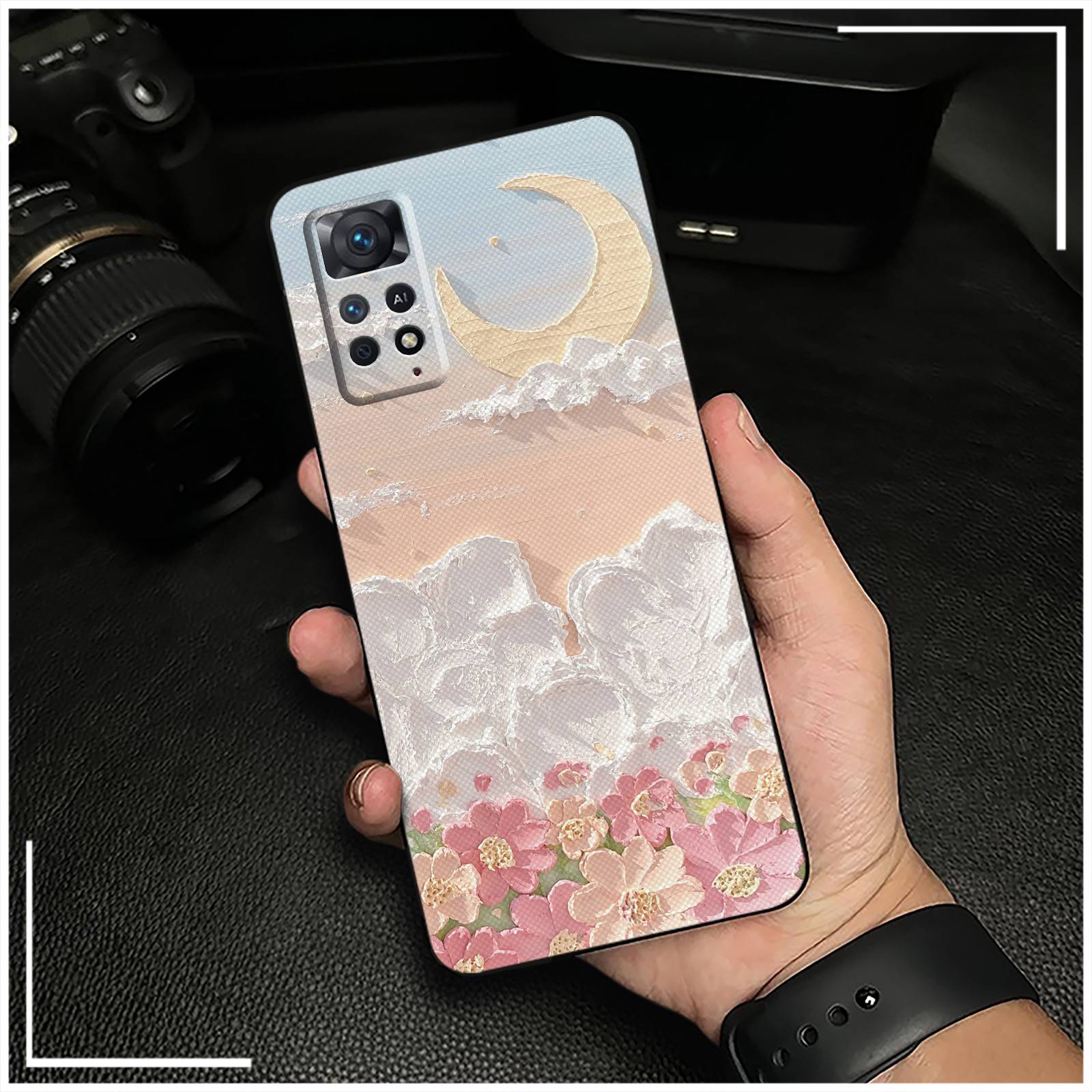 Dirt-resistant Full wrap Phone Case For Xiaomi Redmi Note11 Pro 5G-4G Global/Note11E Pro 5G/Note12 Pro 4G Cute Cartoon