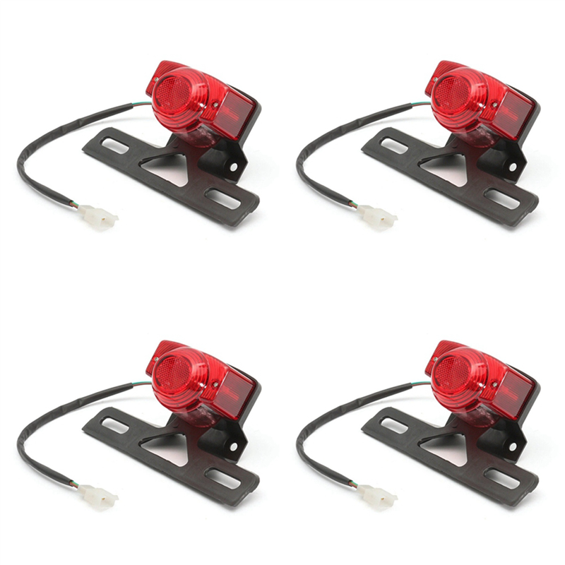 4X Tail Light Motorcycle Rear Lamp Taillight for Monkey Z50 Z50JZ Z 50 KDF Bike