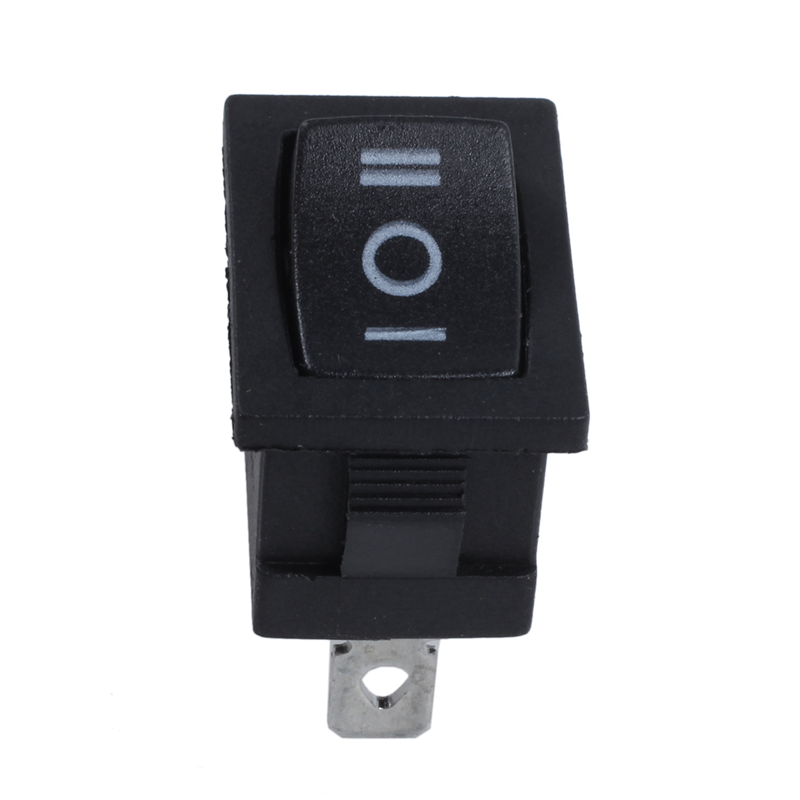FORIDE 4X SPDT ON-OFF-ON 3 Position Snap in Boat Rocker Switch AC 250V/6A 125V/10A