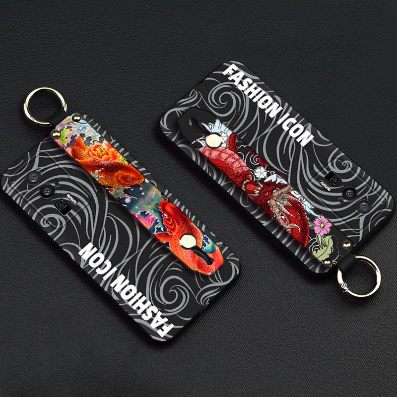 Durable Phone Holder Phone Case For Redmi K60/K60 Pro/Poco F5 Pro 5G Kickstand cartoon ring Shockproof protective