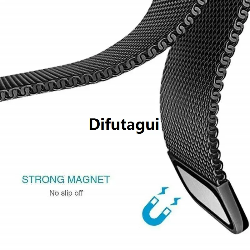Difutagui New goods Milan 3 promm bracelet for 4 for 5 pro watch 7 for Samsung Galaxy6 Original 4 Classic 44mm /3/Active 2 20mm/22 for Huawei GT 2/2e Nice Ring