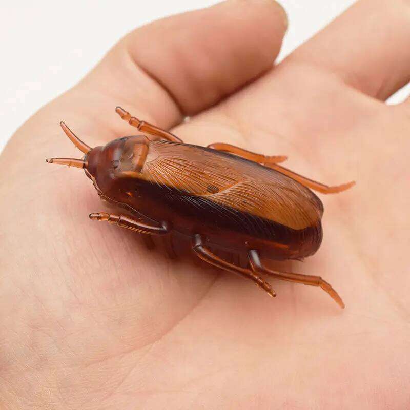 1pc Electric Crawling roach Simulation Fake Roach Prank Toys Trick Joke Novelty Gadgets Scary Spoof Toy