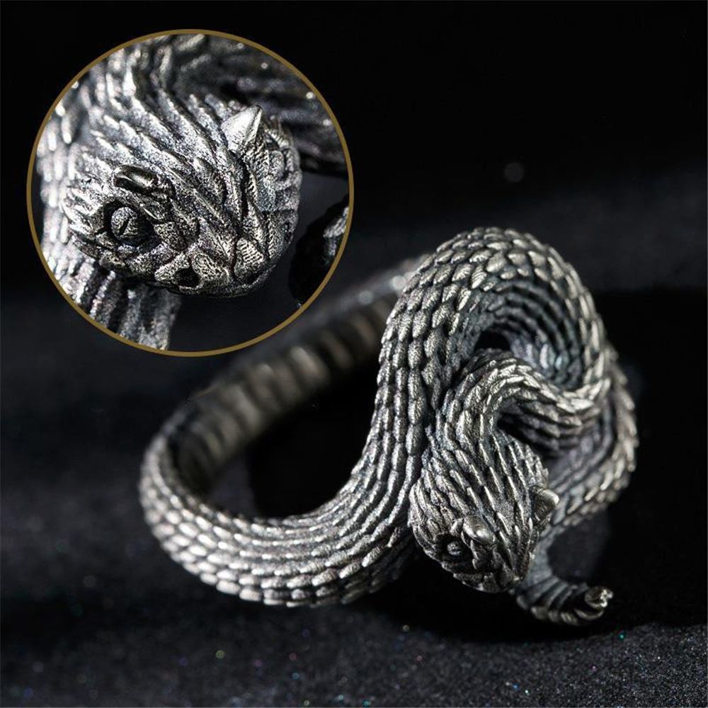 Jewelry Rock Hip Hop Warrior Vintage Punk Skull Rings Gothic