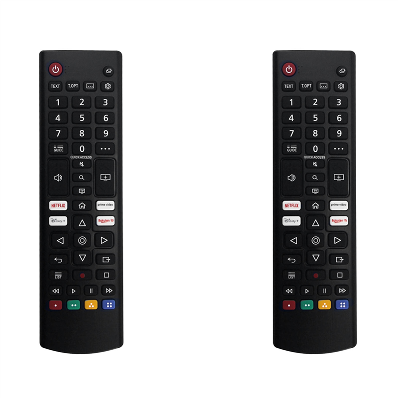 ARELENE 2X AKB76040301 Replace Remote for Smart LED LCD TV 32LM577BPUA 50UP7000PUA 60UP7670PUB 32LM577BZUA 86UP8770PUA
