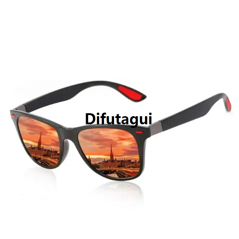 Difutagui Fifty percent discount Fashion Classic Polarized Sunglasses Men Women Square High Quality Sun Glasses Anti-glare Goggle Travel Fishing Cycling Sunglasses UV400