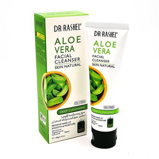 Dr. Rashel Aloe Vera Facial Cleanser Skin Natural Oil-Free Deep Cleansing 100 gm