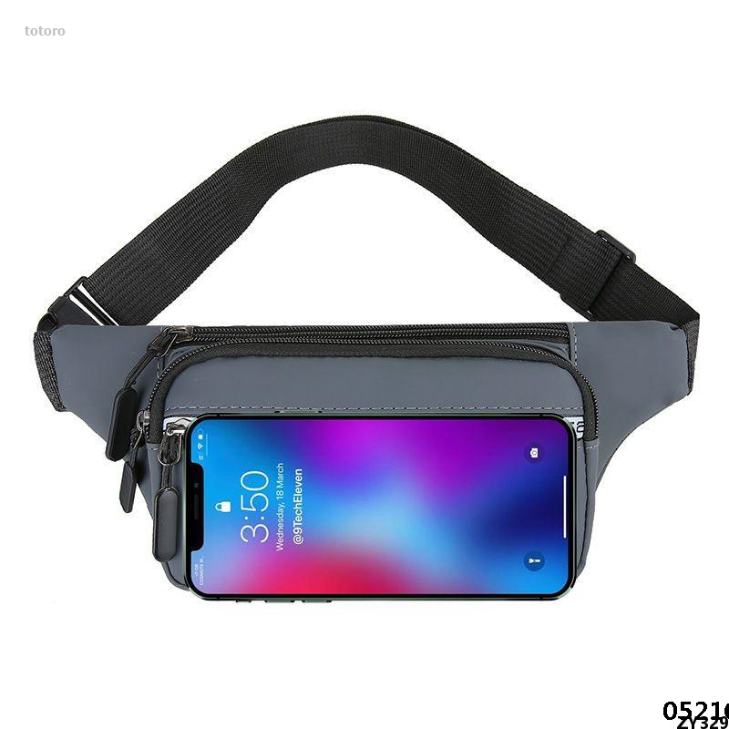 Linman NEW totoro Mobile phone large capacity 2024 new trend waist bag water proof Profesional cashier summer bag men's bag durable rainproof floor