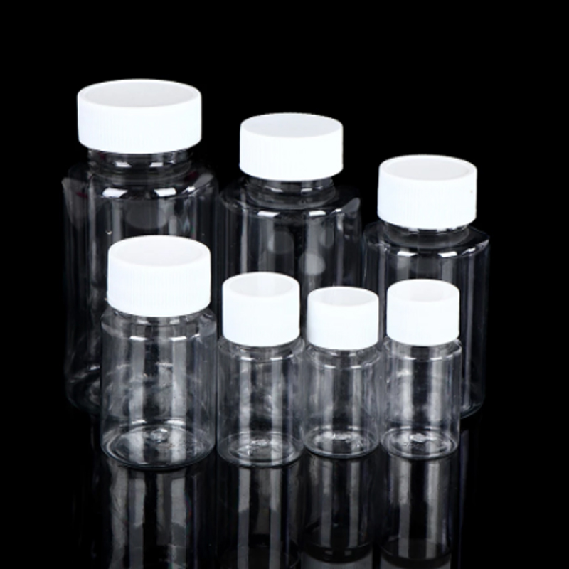 DISICHEN Hot Selling 5pcs Refillable Bottles 15ml/20ml/30ml/50ml/100ml/150ml/200ml Plastic PET Clear Empty Seal Bottles Container