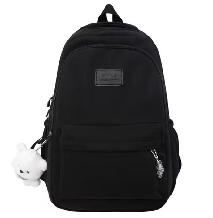 PG New Female Fashion High Capacity College Backpack Trendy Women Laptop School Bags Cute Girl Travel Book Bag