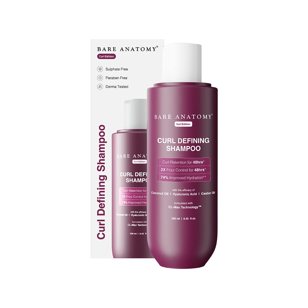 Baree Anatomy Curl Defining Shampoo for Curly Hair 250 ml