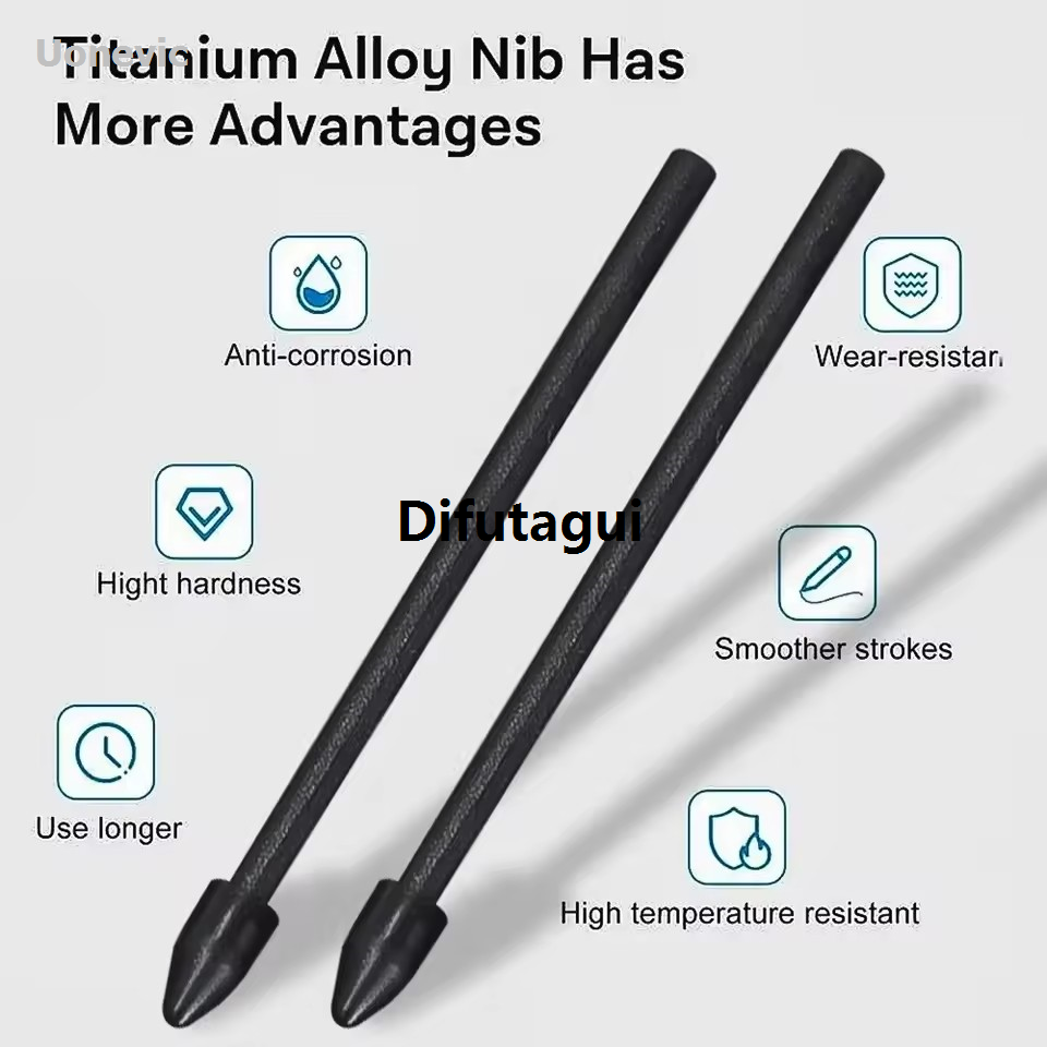 Difutagui Clip Pencil Metal Spare 9 S9U Touch Pen S Tip Belt High Sales promotion Quality for Samsung Galaxy S24 S24 Ultra Tab SS9FE S Nib