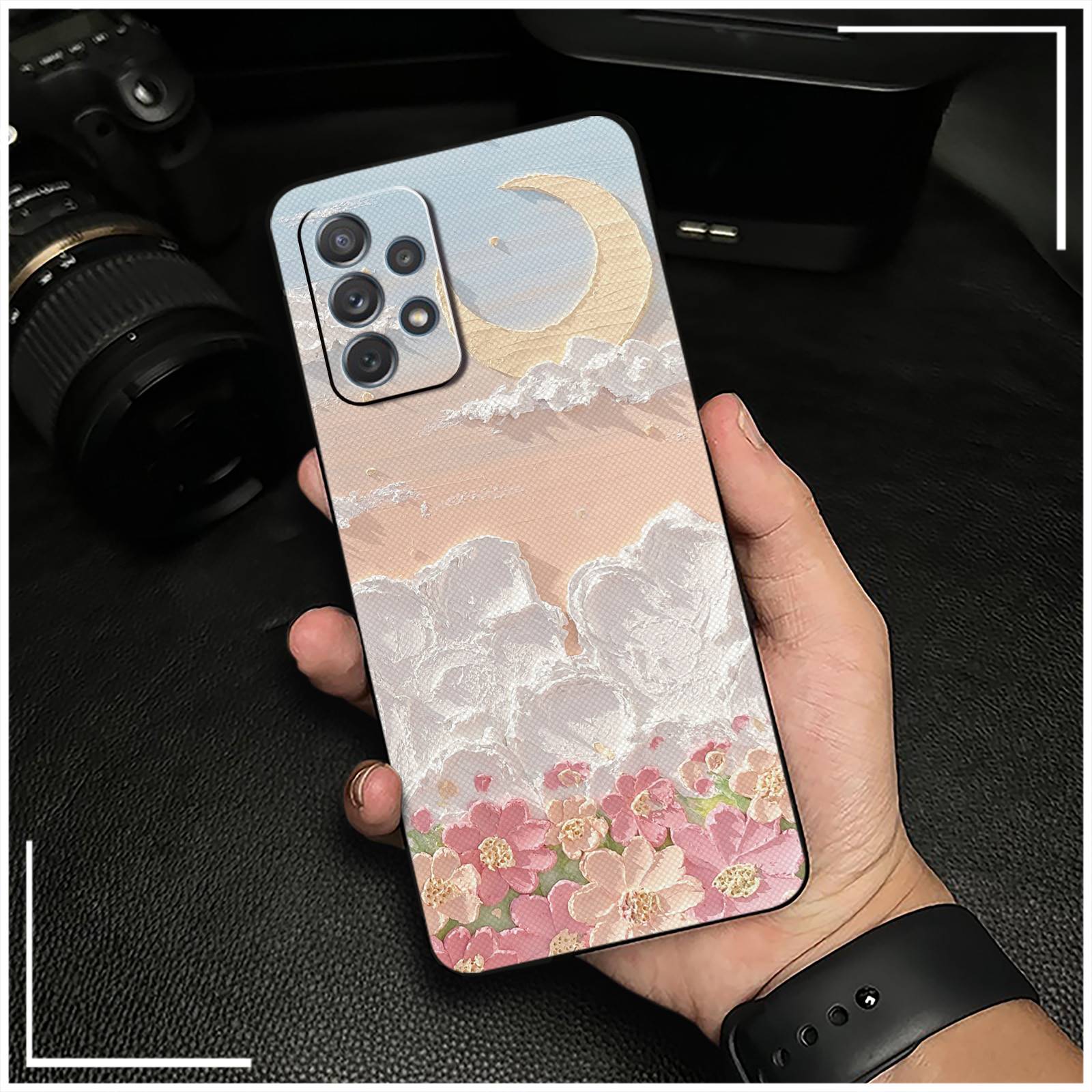 Oil Painting Phone Pouch Phone Case For Samsung Galaxy A53 5G/SM-A536U Waterproof Soft case Silicone Anti-knock Durable