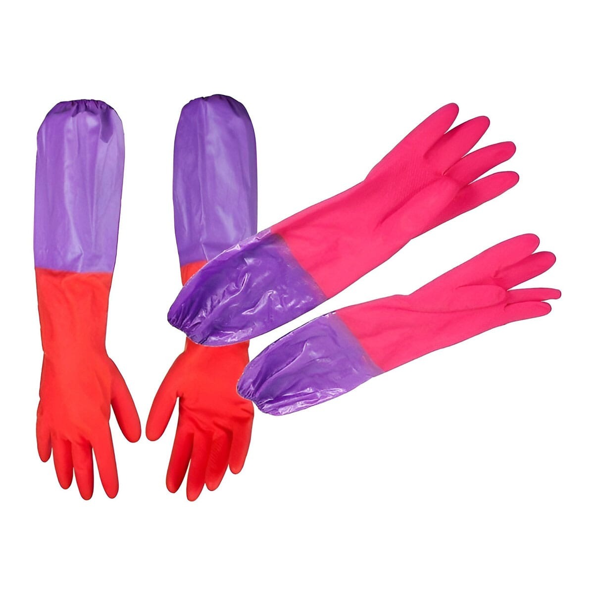 Washing Gloves / Multiuse Reusable Dish Wash Laundry Clothes Kitchen Pet Care Car Wash Bathroom & Multipurpose House Hold Cleaning Glove / Non-slip Work / Reusable / Durable / Waterproof / Washable / Soft / Heat Resistant (Proper Checking Before Sending)