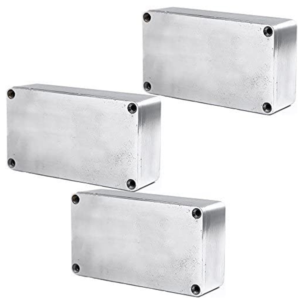 3PCS 1590B Style Guitar Effects Aluminum Box for DIY Guitar Pedal Kit