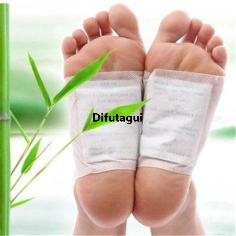 Difutagui 2/4/10PCS Detox Foot Patch Improve Sleep Slimming Pads Anti-Swelling Original Ginger Foot Patch Pads Weight Loss Patch Foot Care Tool
