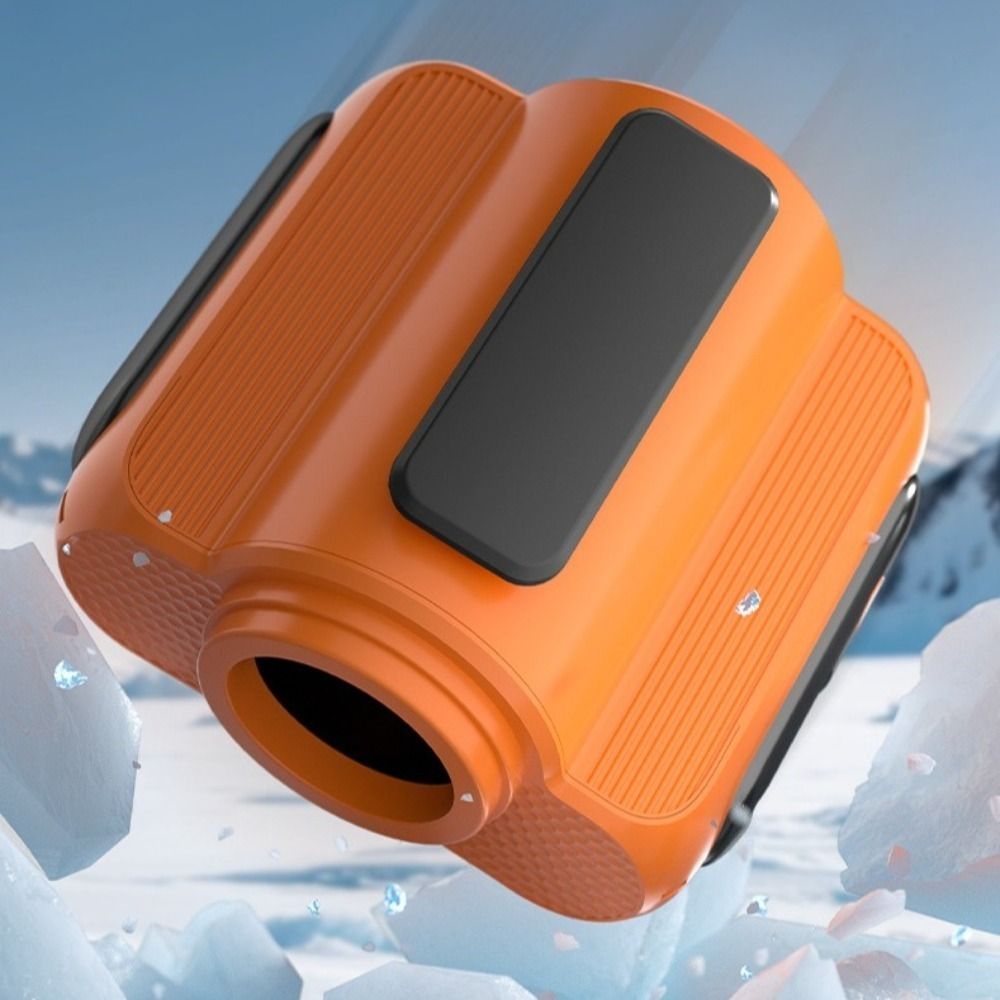 Wearable Portable Hanging Neck Fan Rechargeable Mini Waist Clip Fan LED Outdoor Lighting Camping Waist Fan Hiking