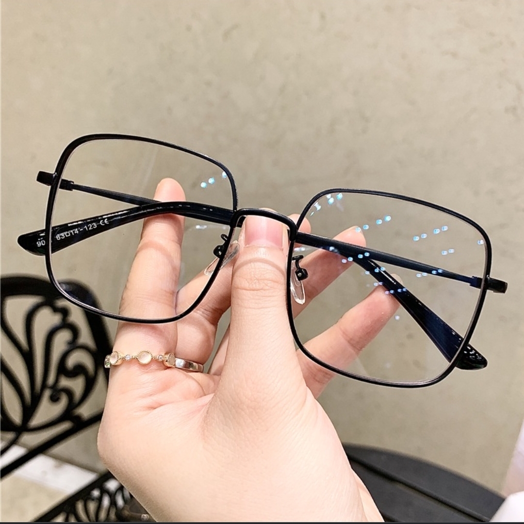 Over Large Size Bluee Cut Light Blocking Glass For Men & Women