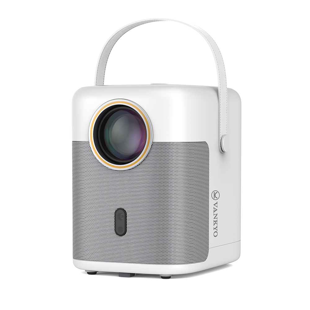 VANKYO H300A Portable Outdoor 1080P Support HD 4k Projector Home Theater Digital Smart Bluetooth Wi-Fi Projector with Handle