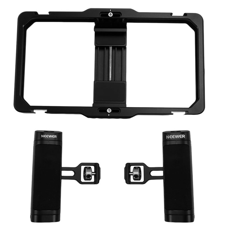 Smartphone Stabilizer Rig with Bluetooth Handle for 15 Pro Max, Galaxy S24 Ultra