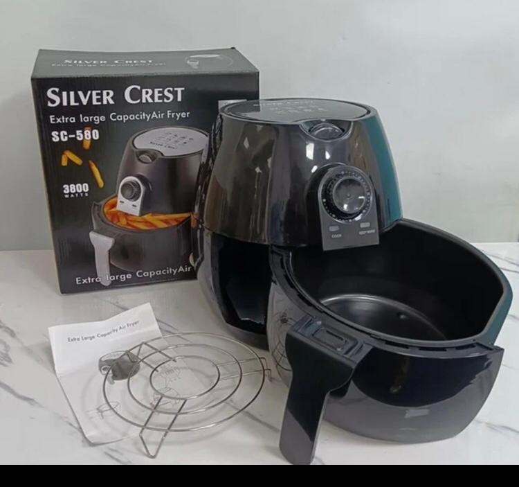 Silver Crest Air Fryer Extra Large Capacity With 6L And 3800W