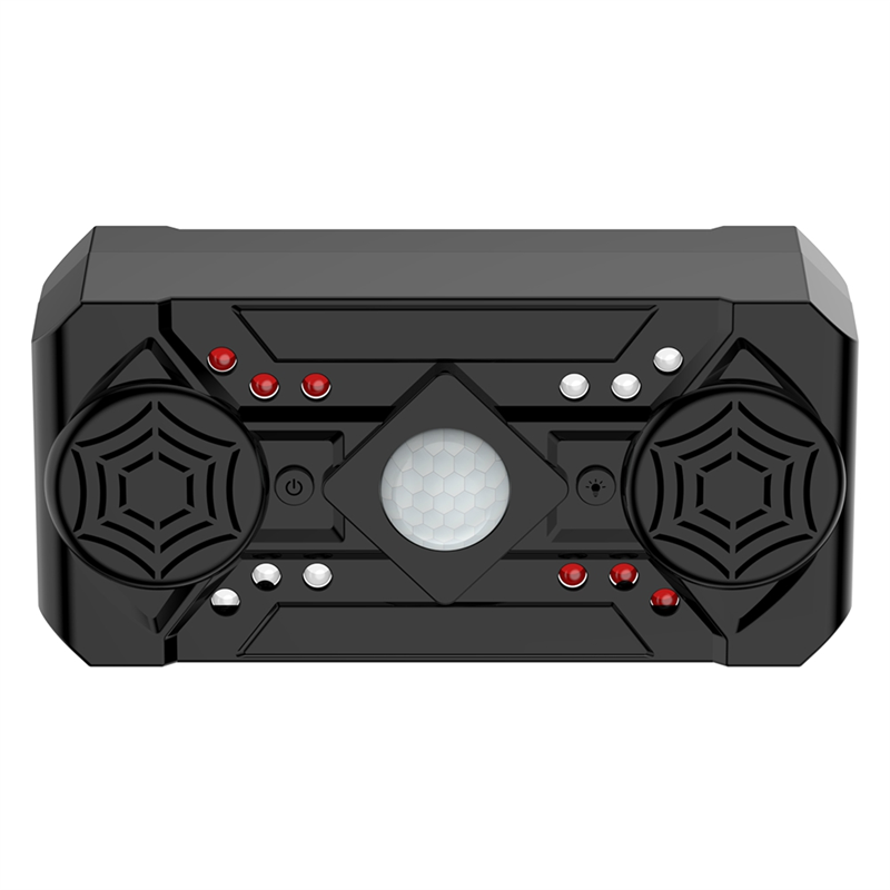 Induction Mouse Repeller Flashing Ultrasonic Mouse Repeller Insect Repeller High Power Portable Mouse Repeller Black