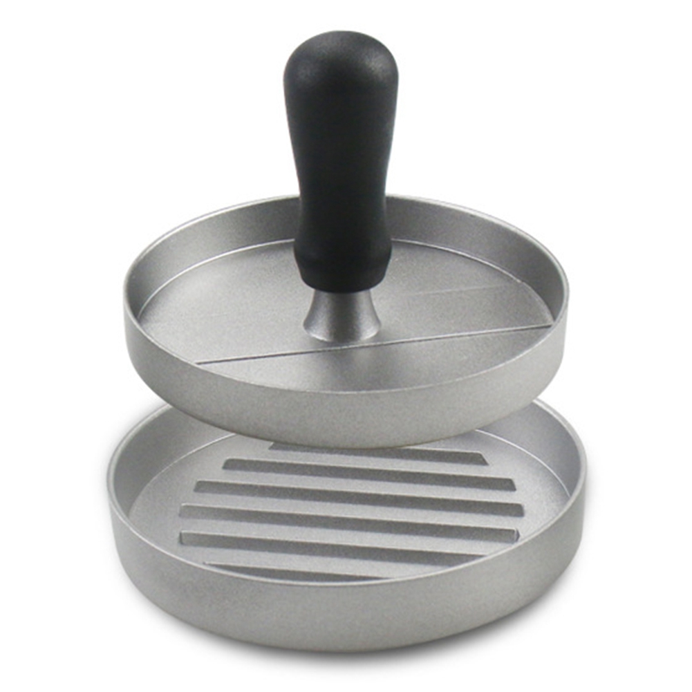 High Quality Round Shape Hamburger Press Aluminum Alloy Hamburger Meat Beef Grill Burger Press Kitchen Food Mold,B