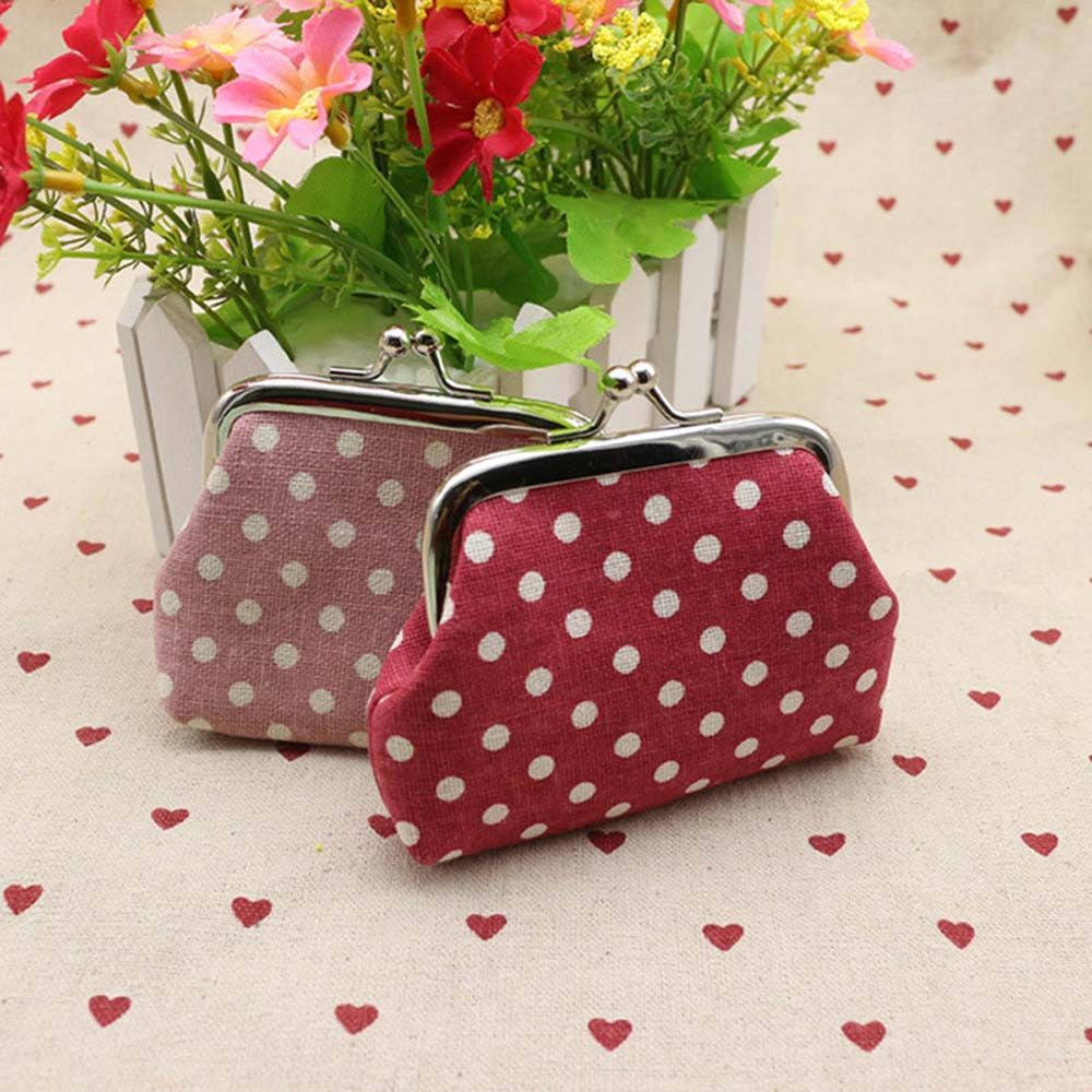 Mini Cute Clutch Change Purse Zipper Buckle For Girls Small Purse Wallets Linen Coin Purse Coin Bag Money Bag