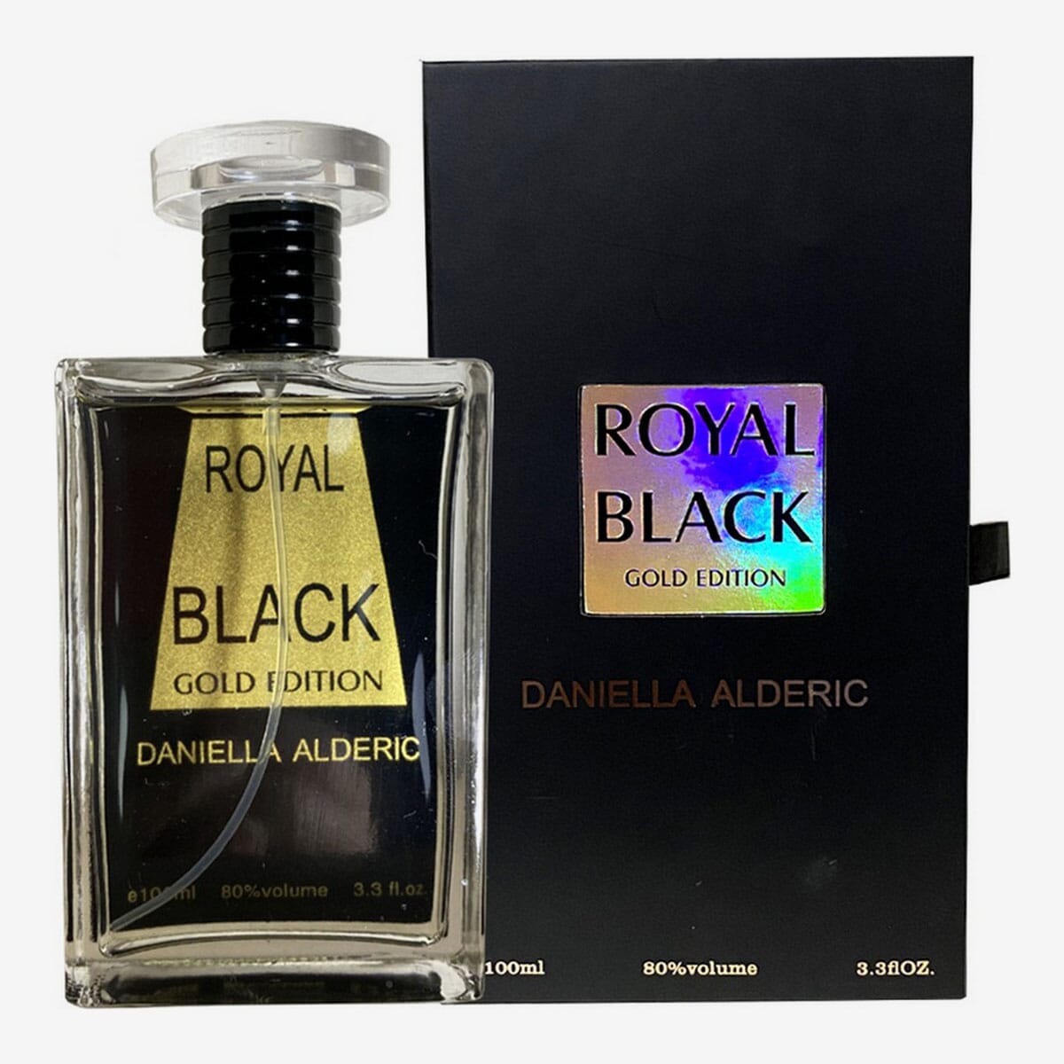 Royal Black Gold Edition Unisex Perfume For Both Men And Women By Daniella Alderic Imported From France 100Ml