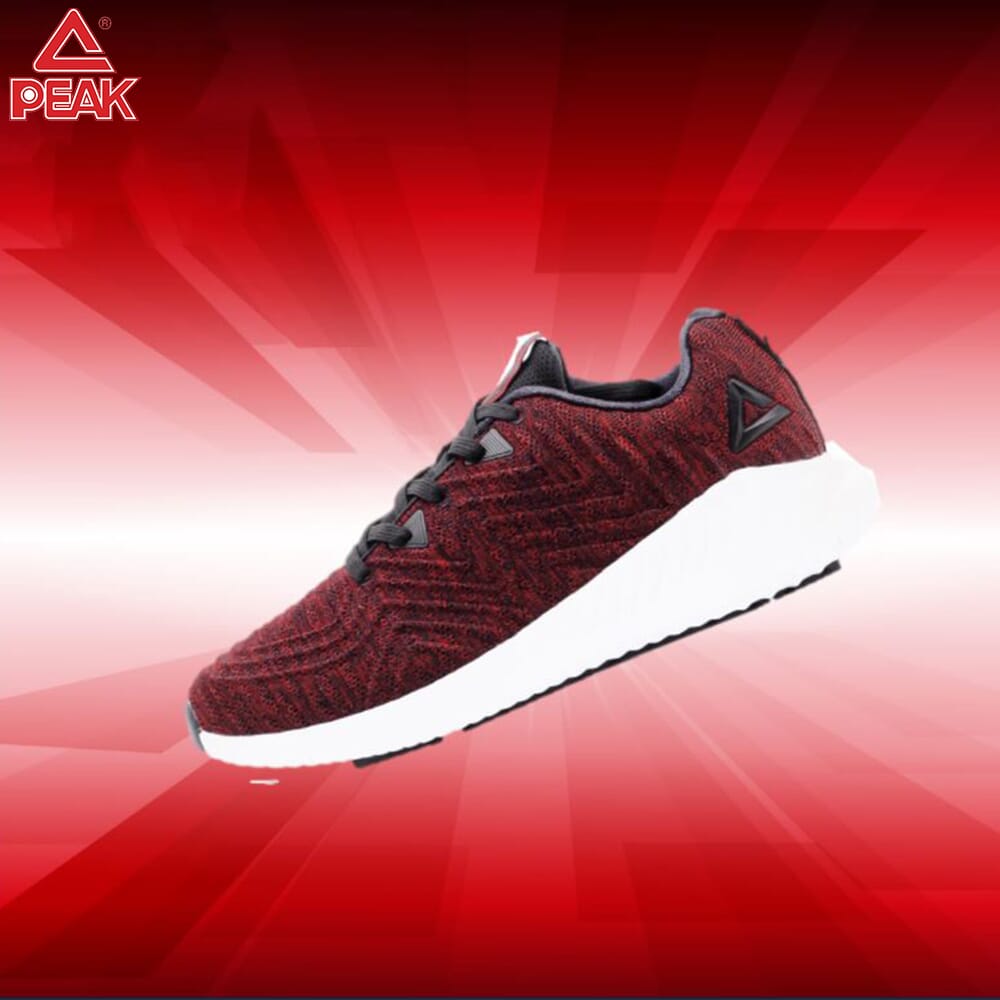PEAK Cushion Running Shoes For Men Red-E94207H