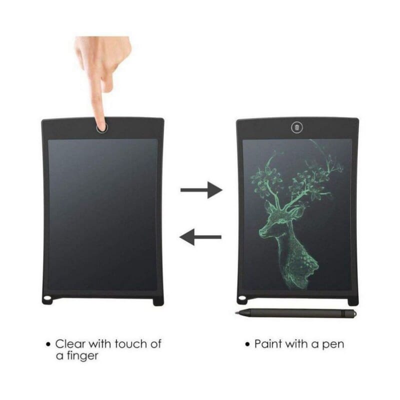 LCD WrIting Pad 21.5cm (8.5) Electronic Reusable & Erasable Drawing Board