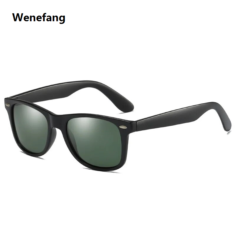 Wenefang 2022 Fashion Pilot Sunglasses Classic Design Vintage Sunglass 2025 New Women Driving Square Style Sun Glasses Male Goggle UV400
