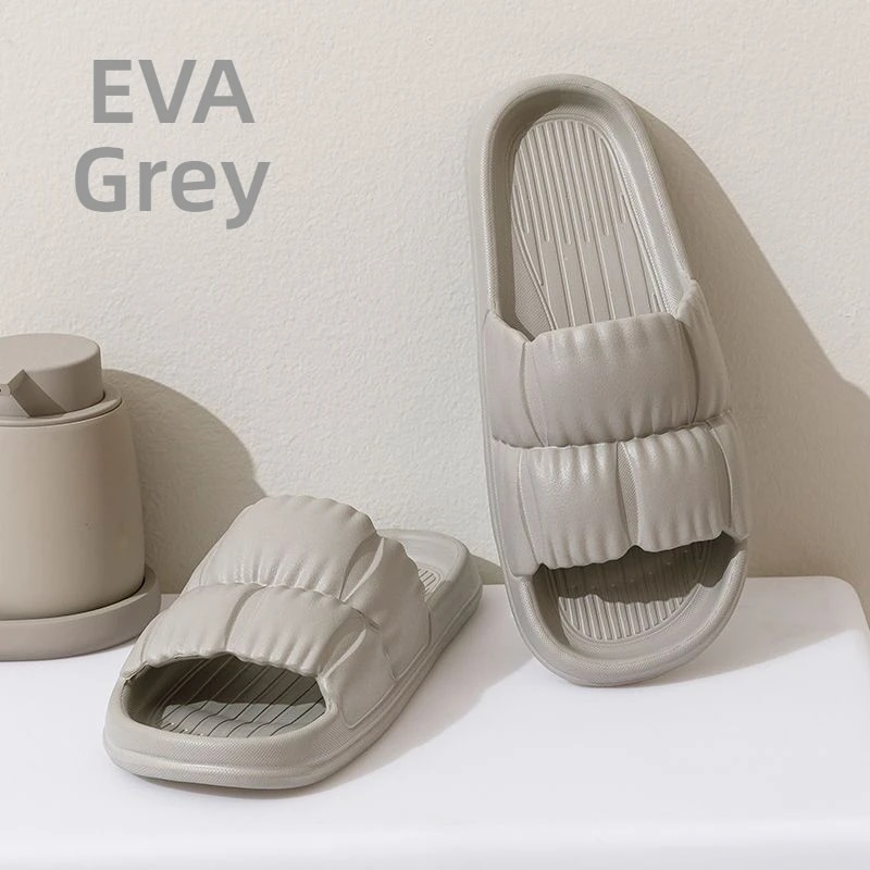 Summer EVA Slippers Thick Platform Slipper Women Korean Slippers for Beach Home Flip Flops Ladies Fashion Soft Sole Cloud Sandal