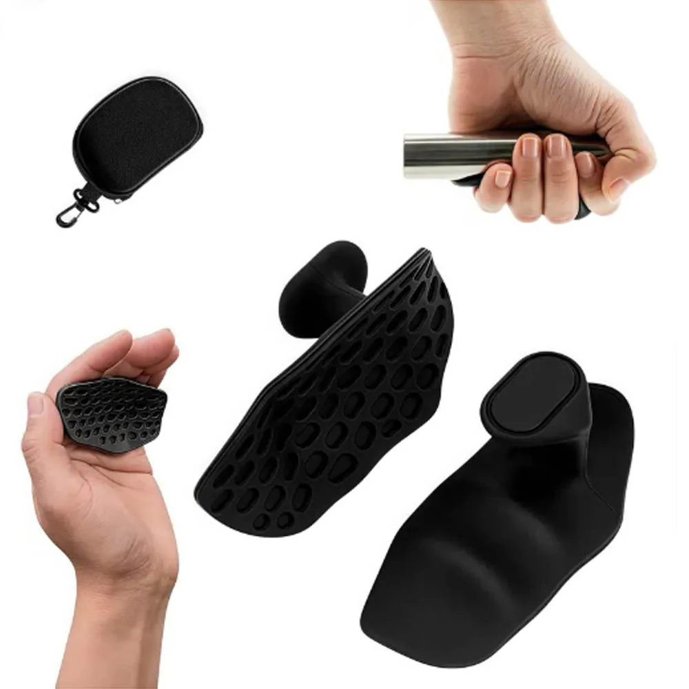Pair Of Silicone Ergonomic Hand Gripper for Men and Women Deadlifts, Rows Palm Protection for weight lifting in the gym